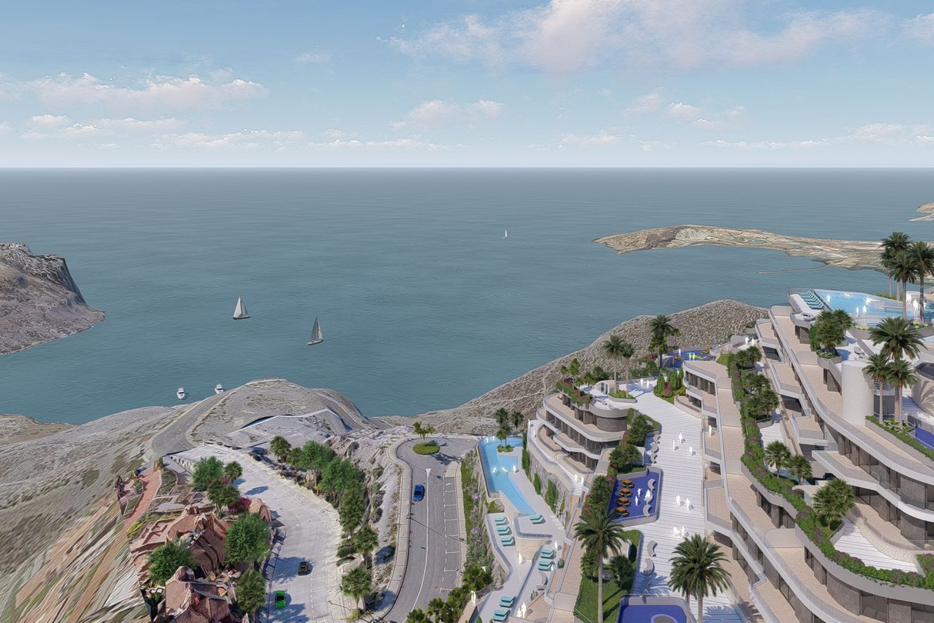 Nouvelle construction - Penthouses - Aguilas - Calle Isla del Fraile s/n