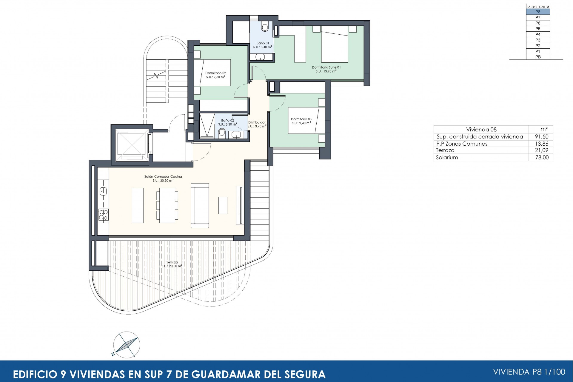 Nouvelle construction - Penthouses - Guardamar del Segura - 03140