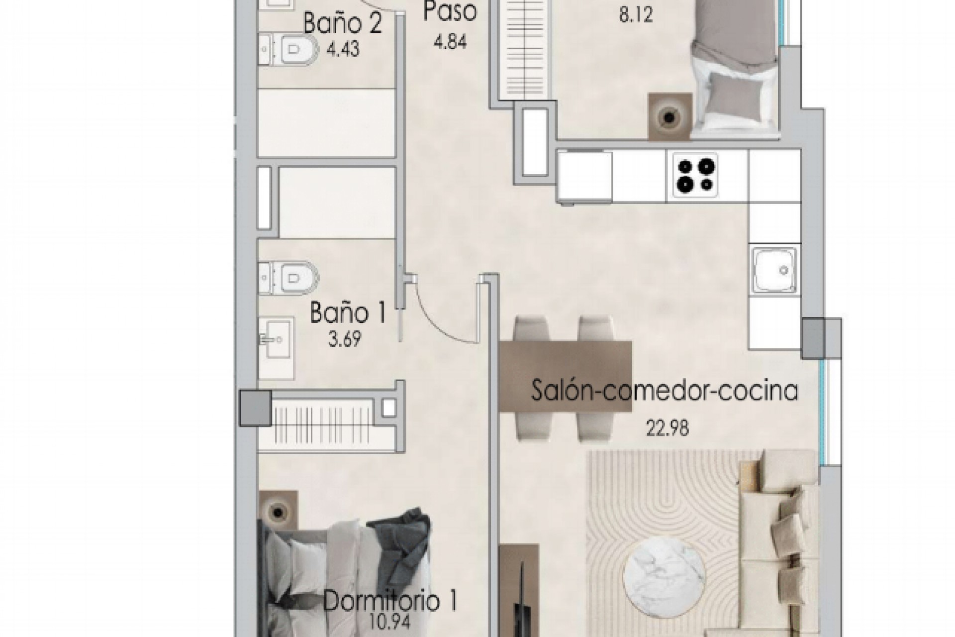 Nouvelle construction - Penthouses - Santa Pola - 03130