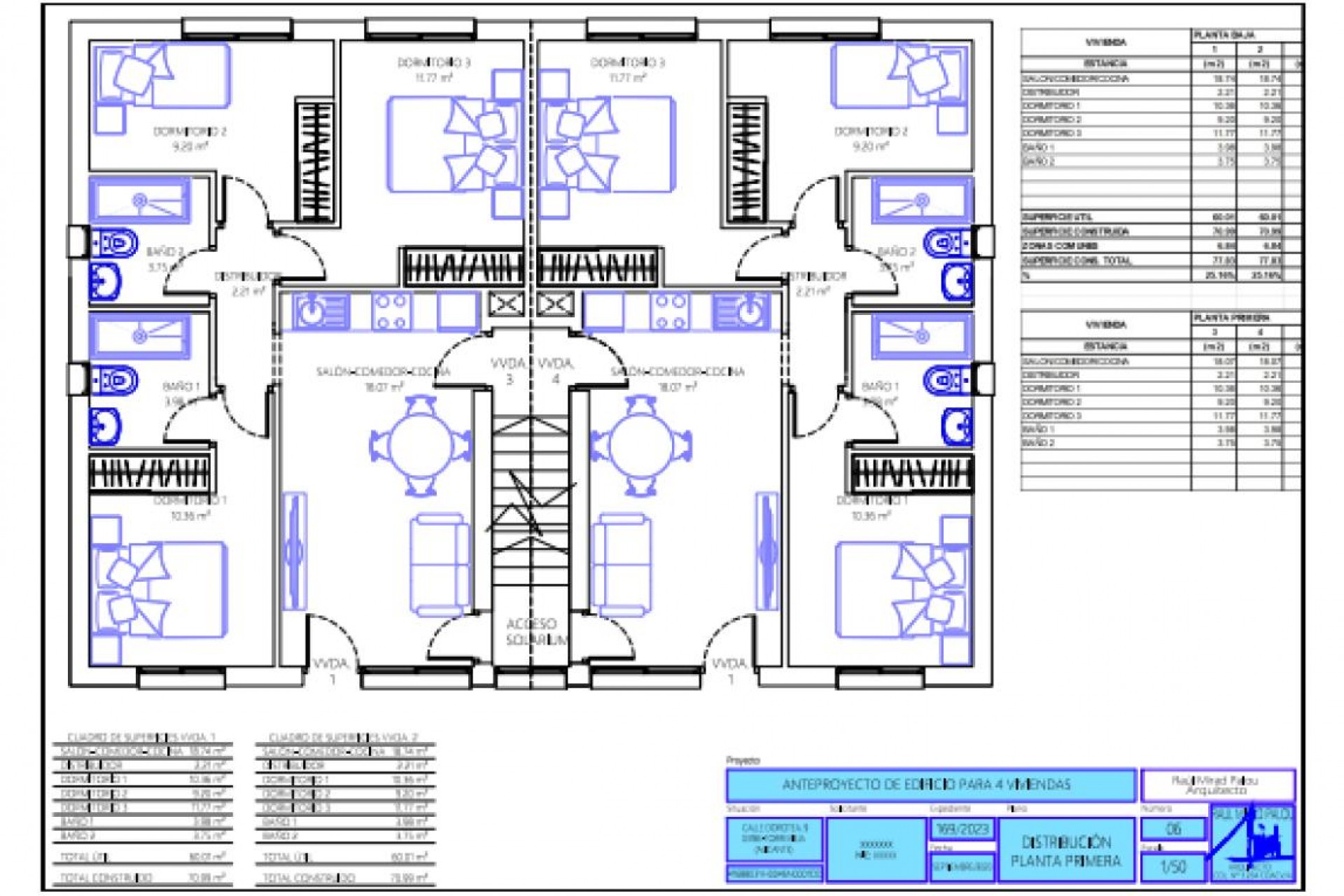 Nouvelle construction - Penthouses - Torrevieja - Calle Ramón Gallud