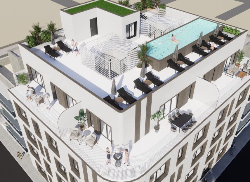 Nouvelle construction - Penthouses - Torrevieja