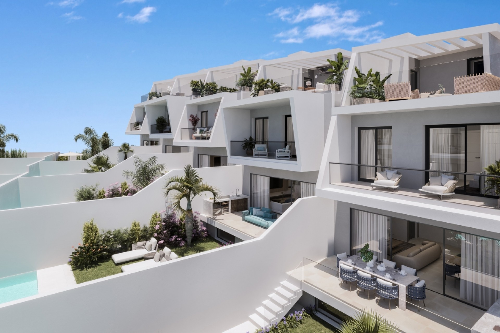 Nouvelle construction - Terraced houses - Estepona