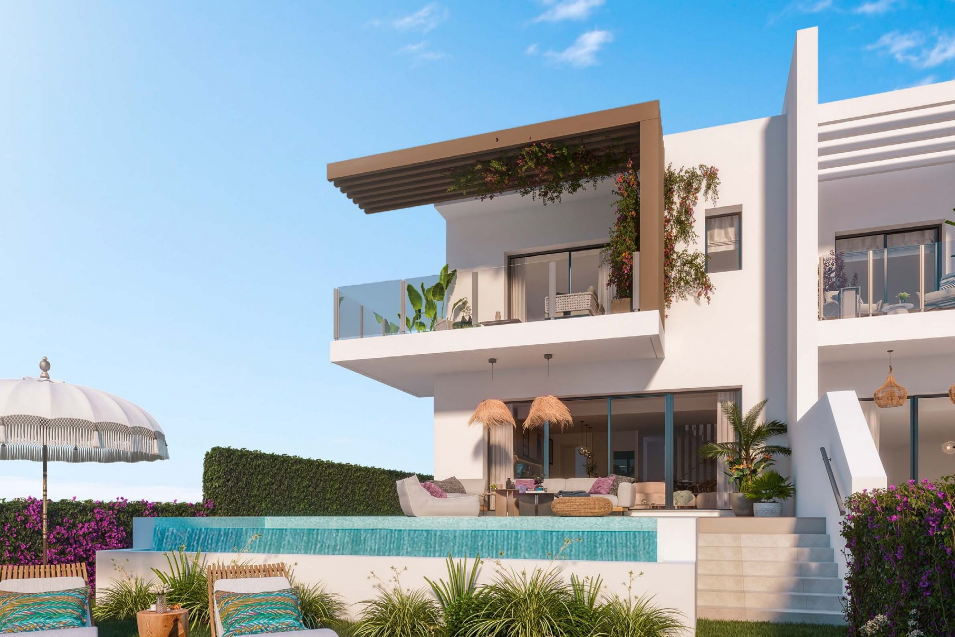 Nouvelle construction - Terraced houses - The Mijas Lagoons - 29649