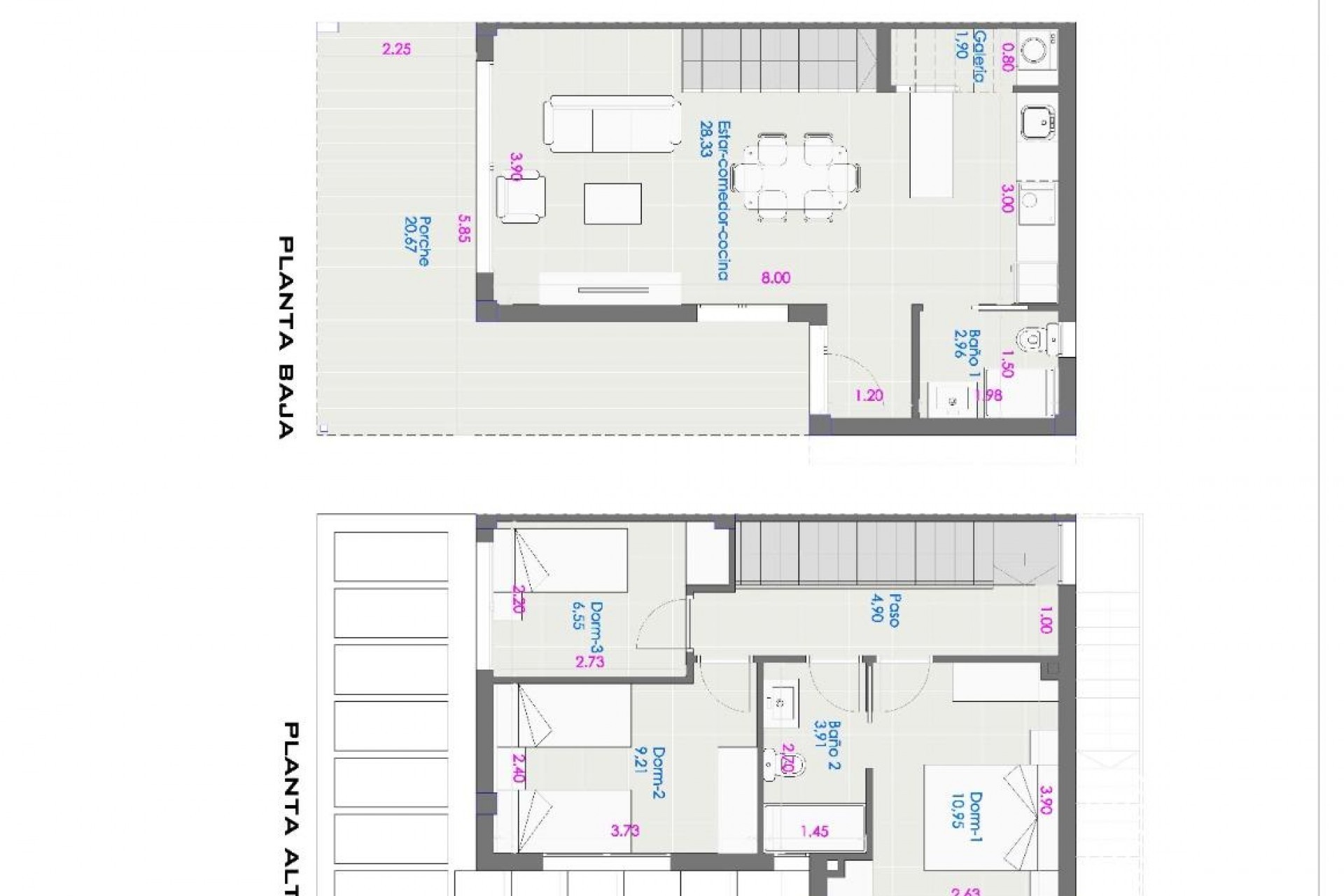 Nouvelle construction - Town House - Orihuela Costa - Entre golf