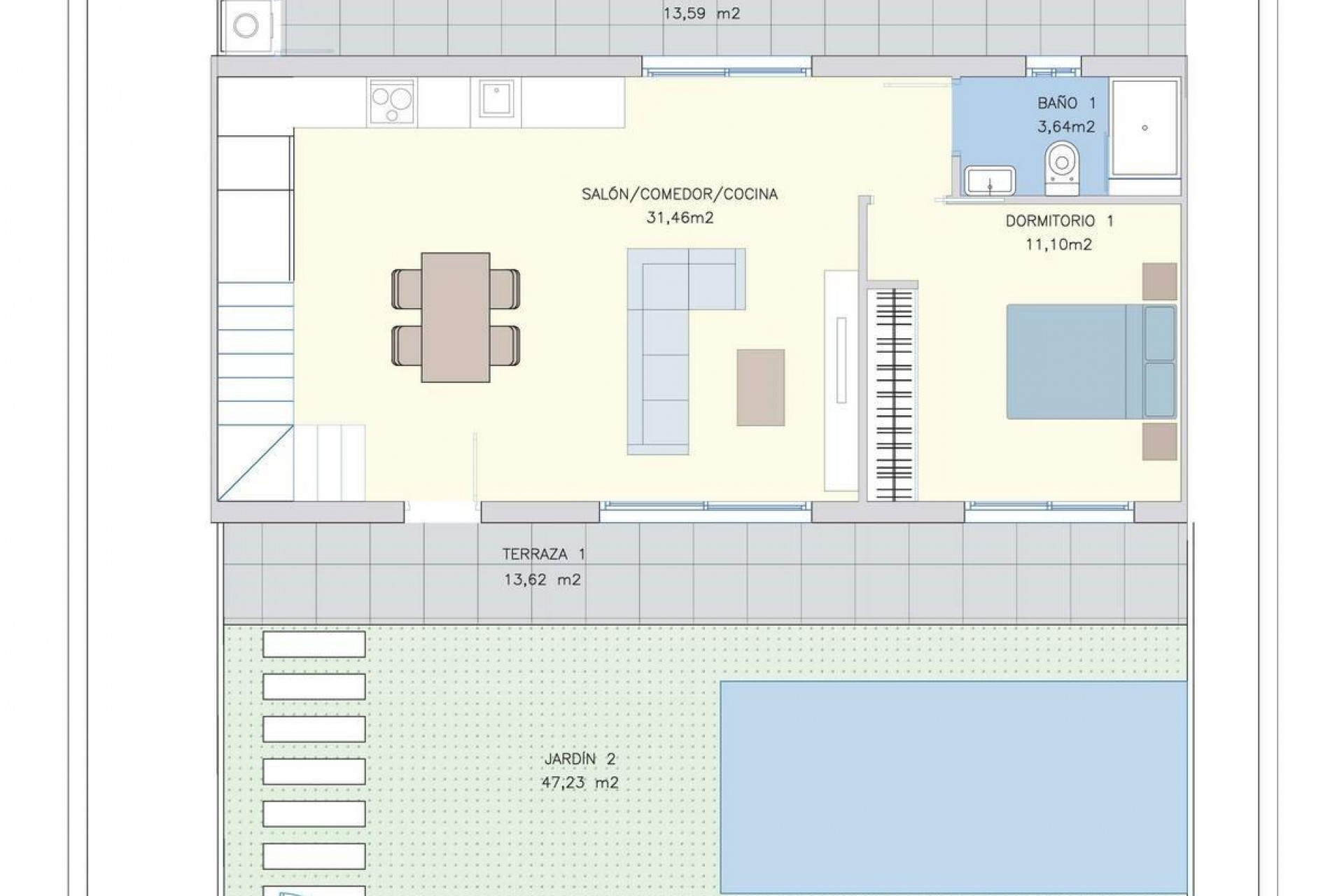 Nouvelle construction - Town House - Orihuela Costa - Las Filipinas