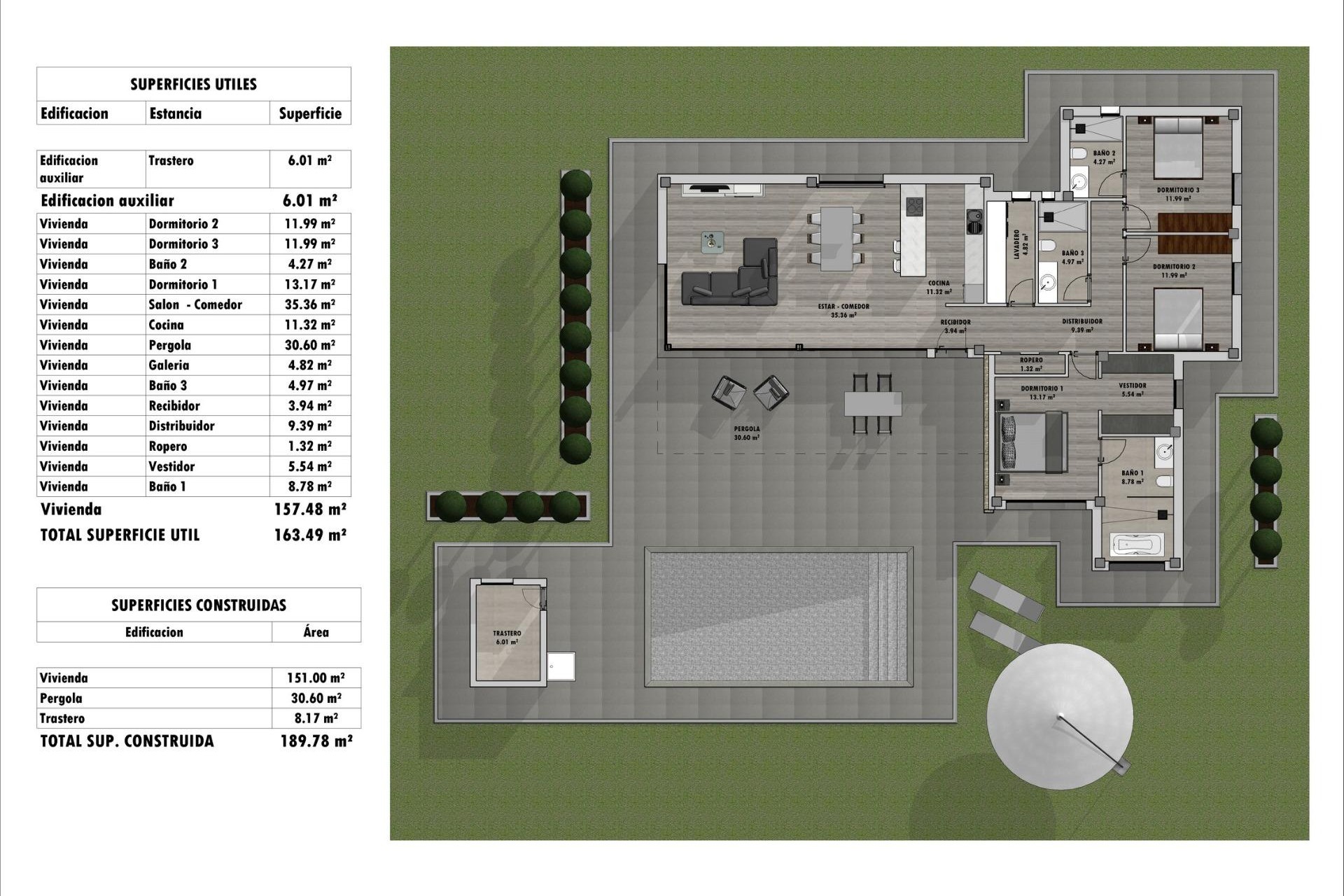 Nouvelle construction - Villa - Aspe - Poligono 19