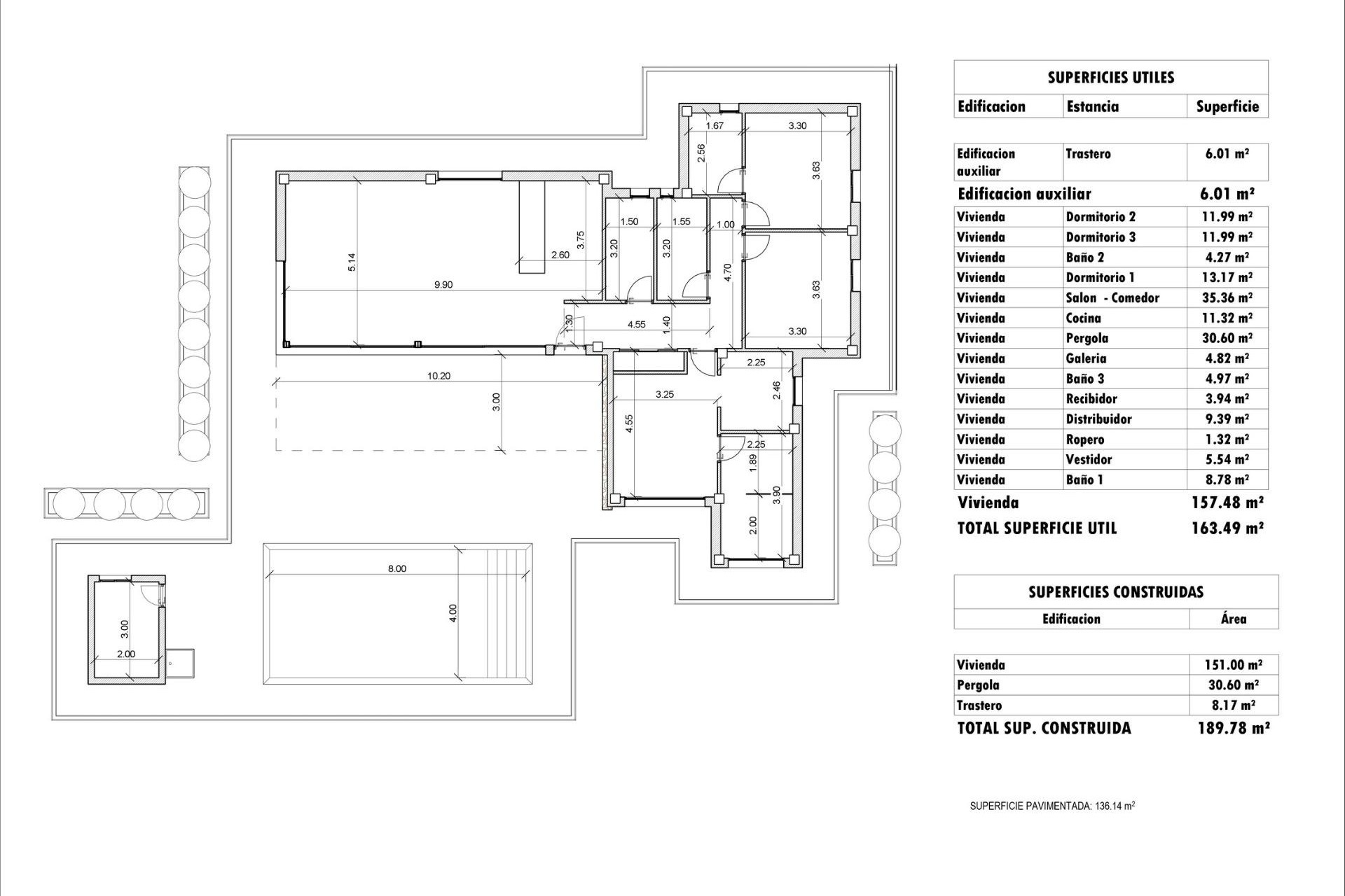 Nouvelle construction - Villa - Aspe - Poligono 19