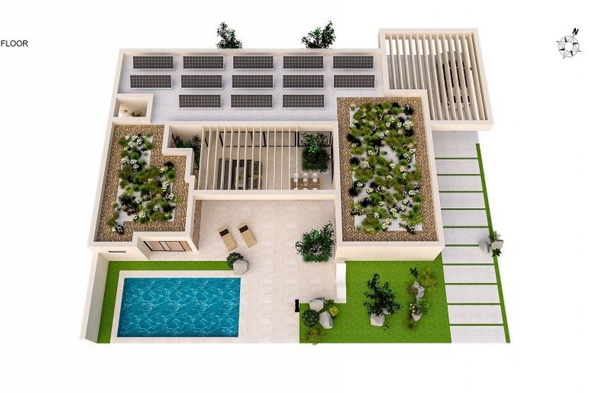 Nouvelle construction - Villa - Banos y Mendigo - Altaona Golf