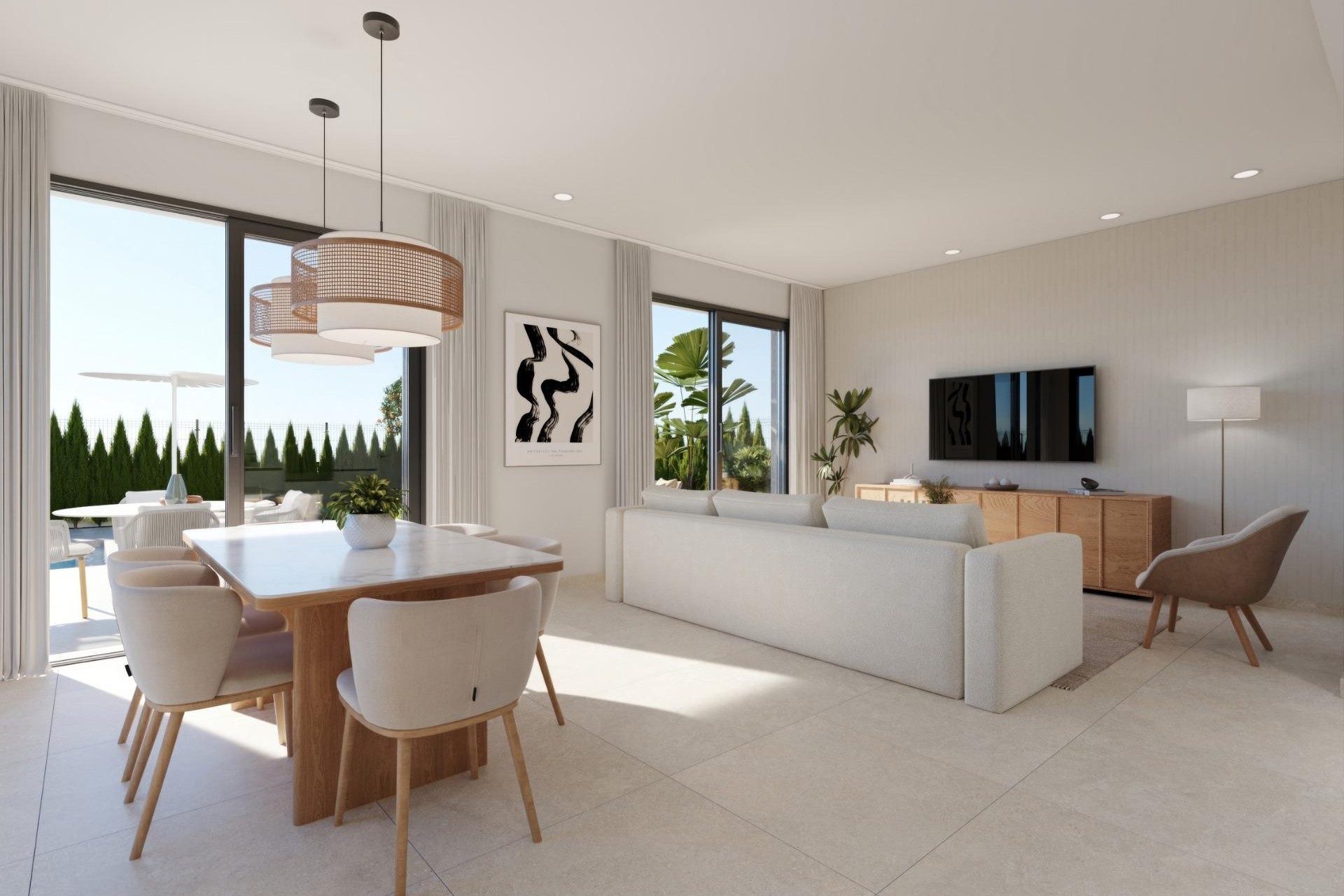 Nouvelle construction - Villa - Fuente Álamo - Hacienda Del Álamo Golf