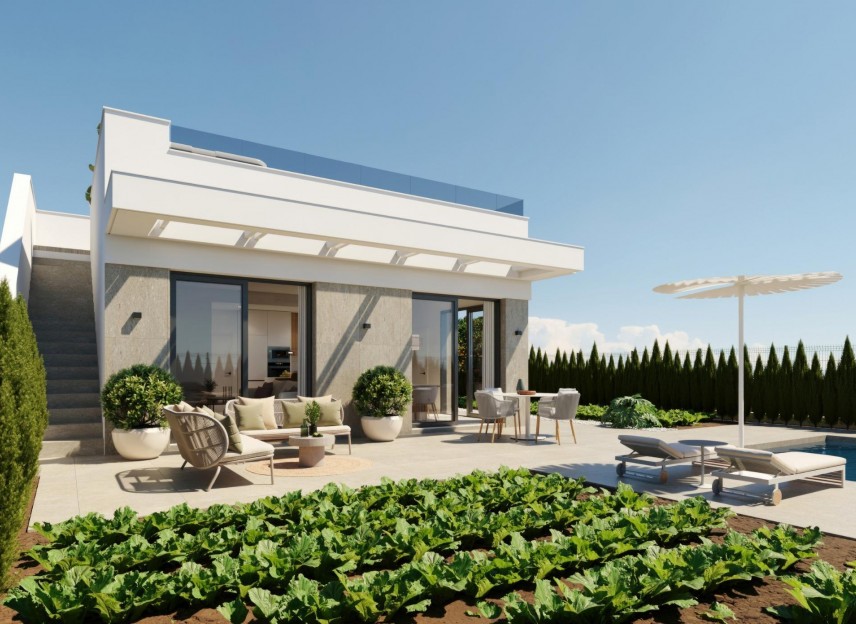 Nouvelle construction - Villa - Fuente Álamo - Hacienda Del Álamo Golf