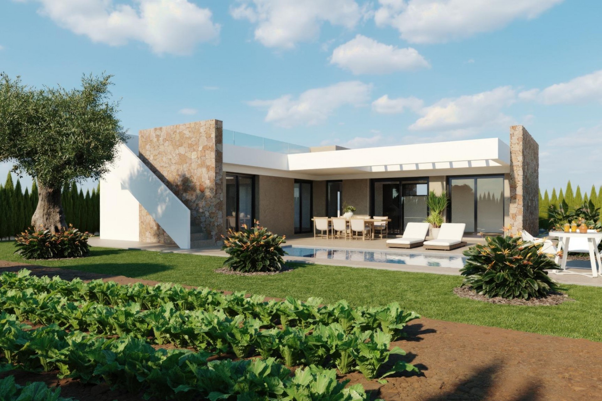 Nouvelle construction - Villa - Fuente Álamo - Hacienda del Alamo