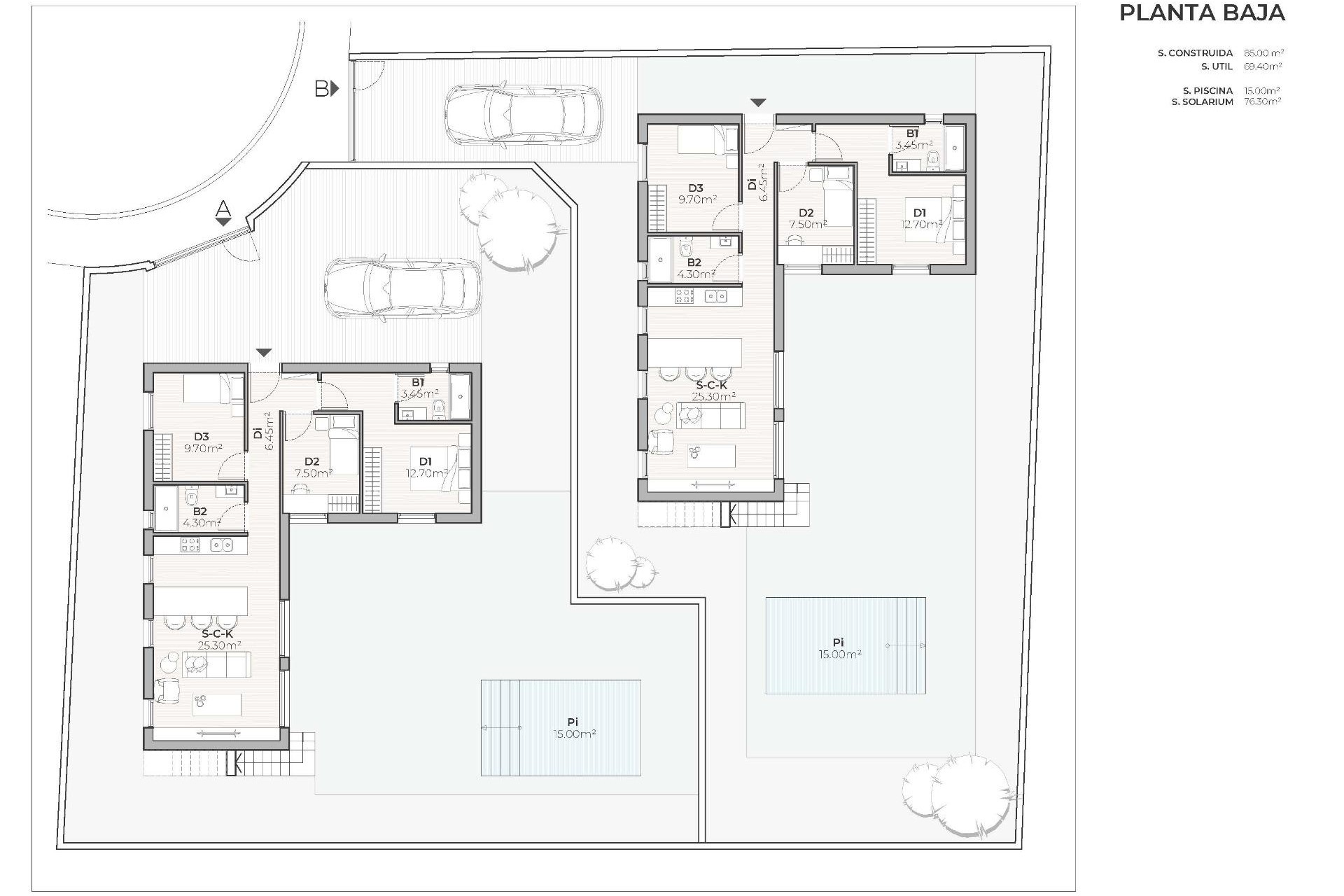 Nouvelle construction - Villa - Mazarrón - Country Club