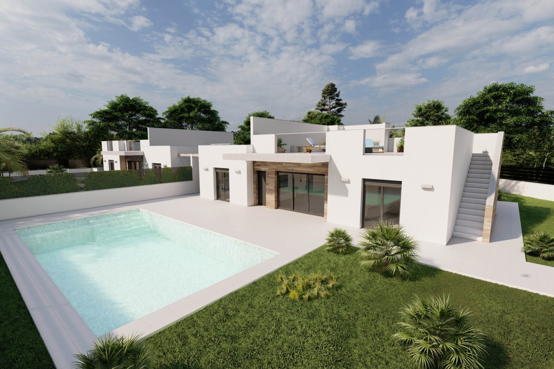 Nouvelle construction - Villas - Torre-Pacheco