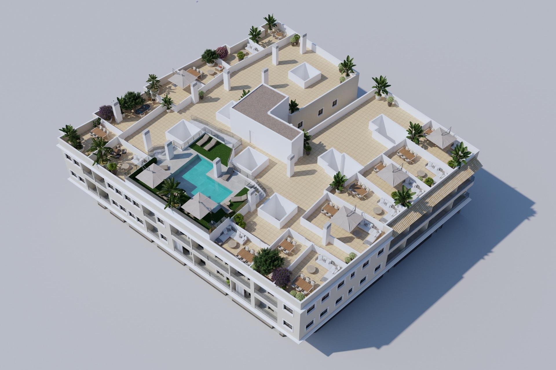 Nowy budynek - Apartment - Algorfa - Pueblo