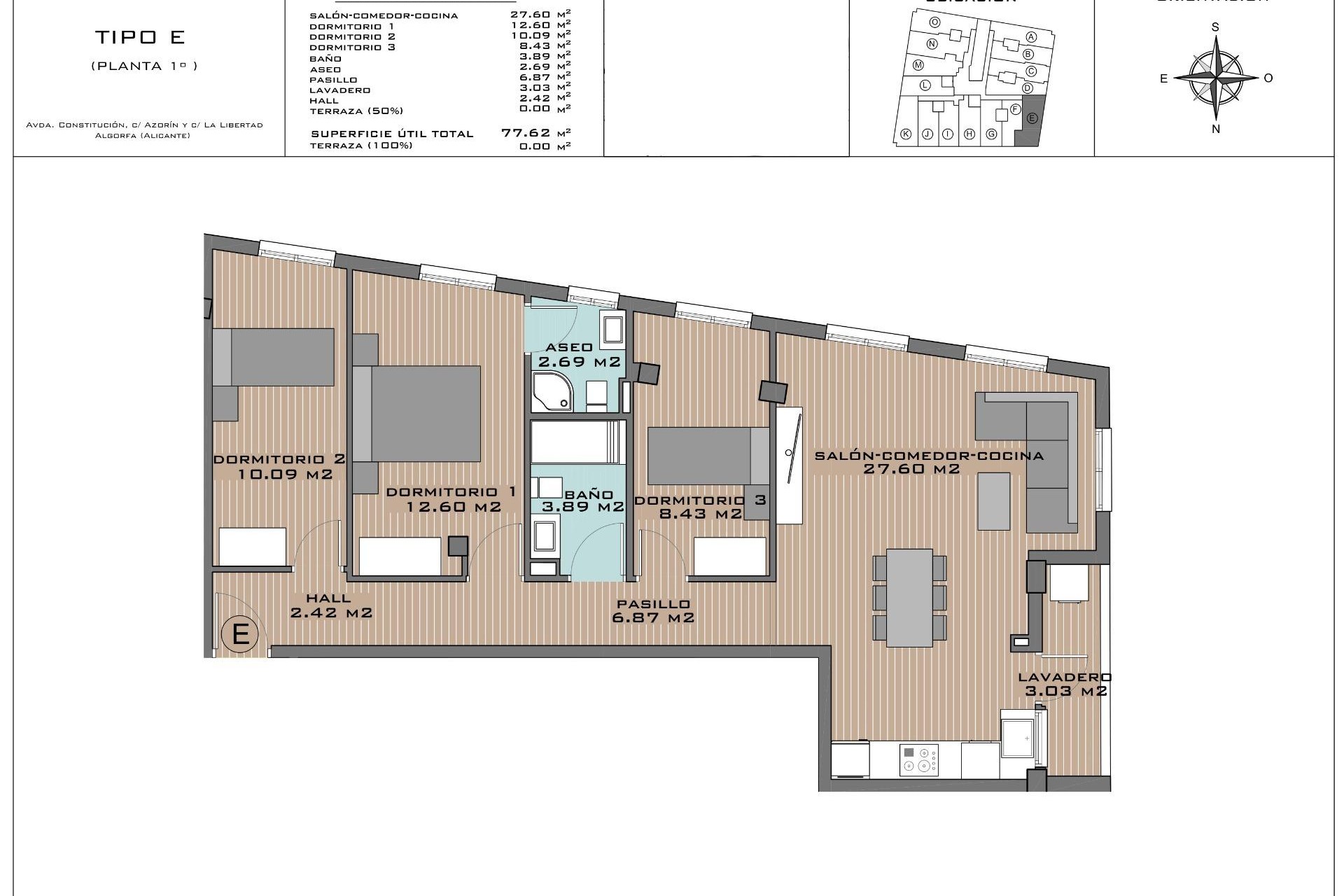 Nowy budynek - Apartment - Algorfa - Pueblo