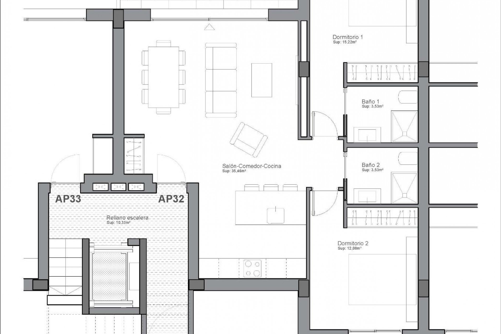 Nowy budynek - Apartment - Guardamar del Segura - El Raso