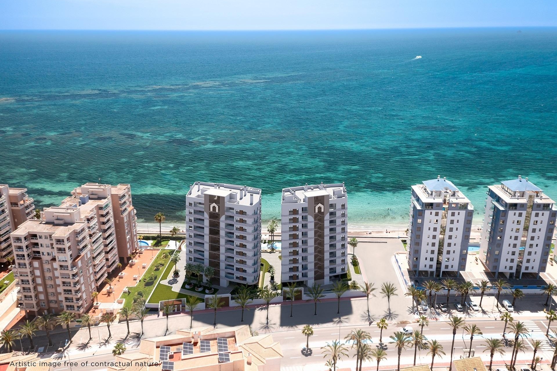 Nowy budynek - Apartment - La Manga del Mar Menor - 1ª Linea Del Mar Mediterraneo