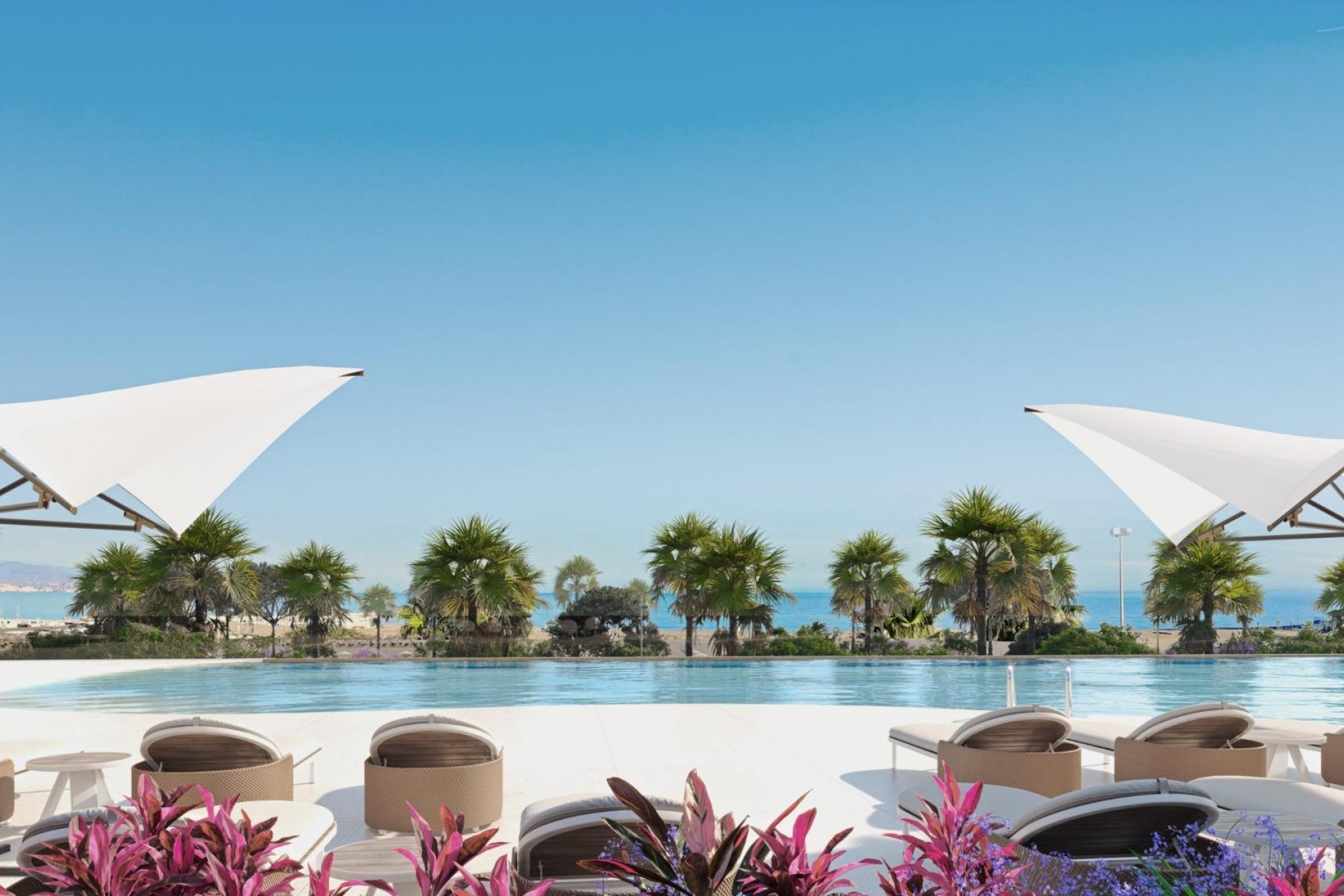 Nowy budynek - Apartment - Málaga - Playa de Sacaba