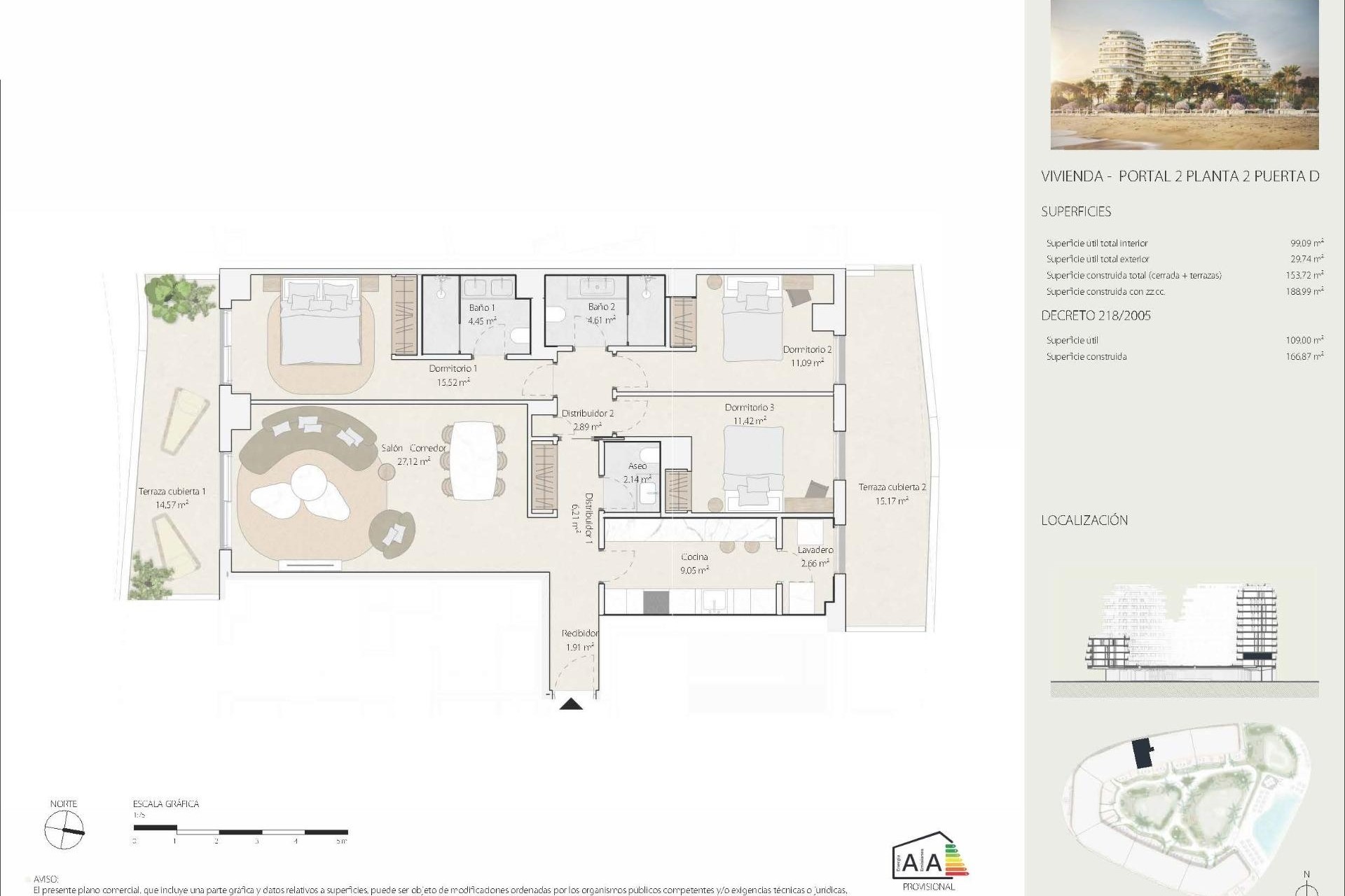 Nowy budynek - Apartment - Málaga - Playa de Sacaba