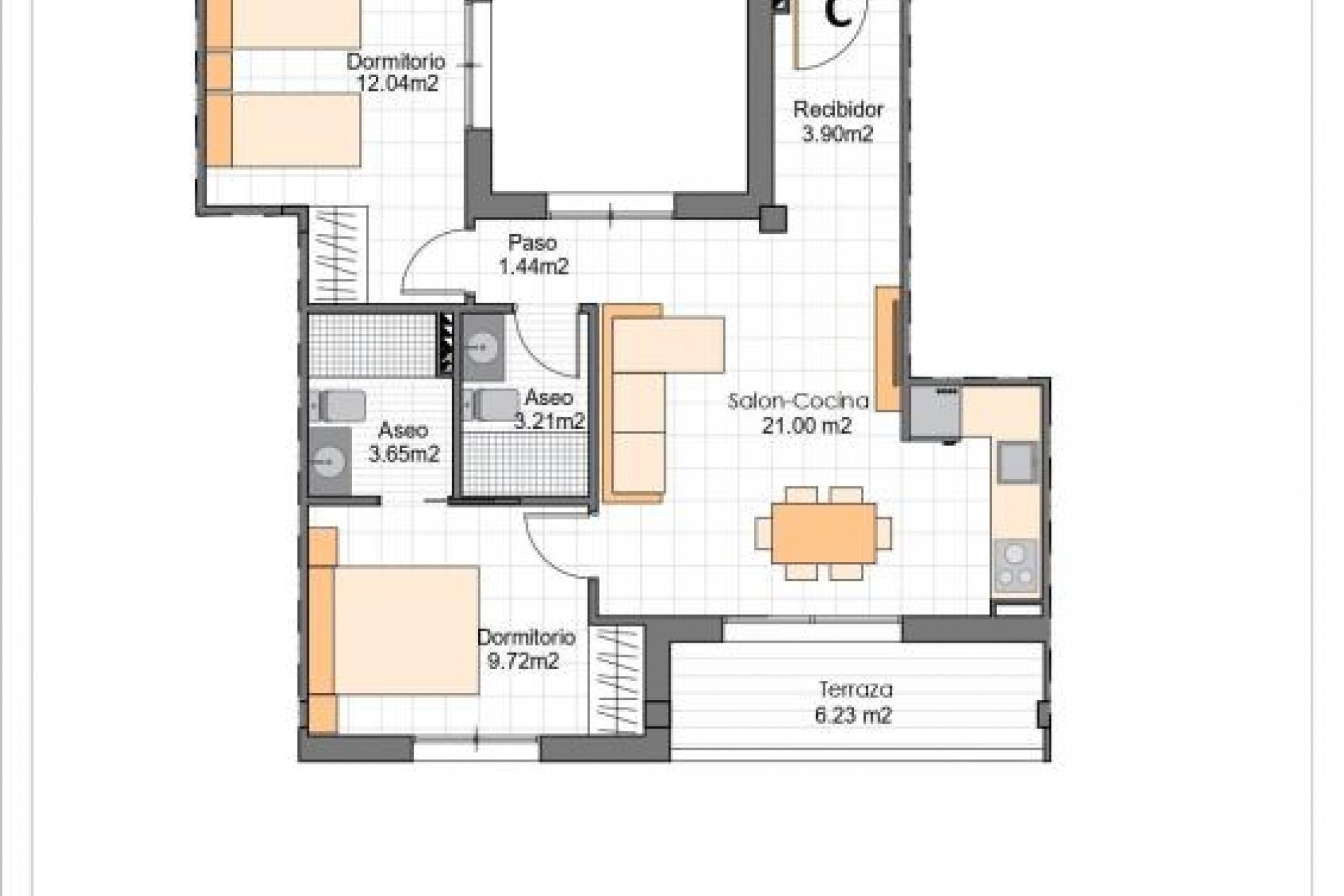 Nowy budynek - Apartment - Mazarrón