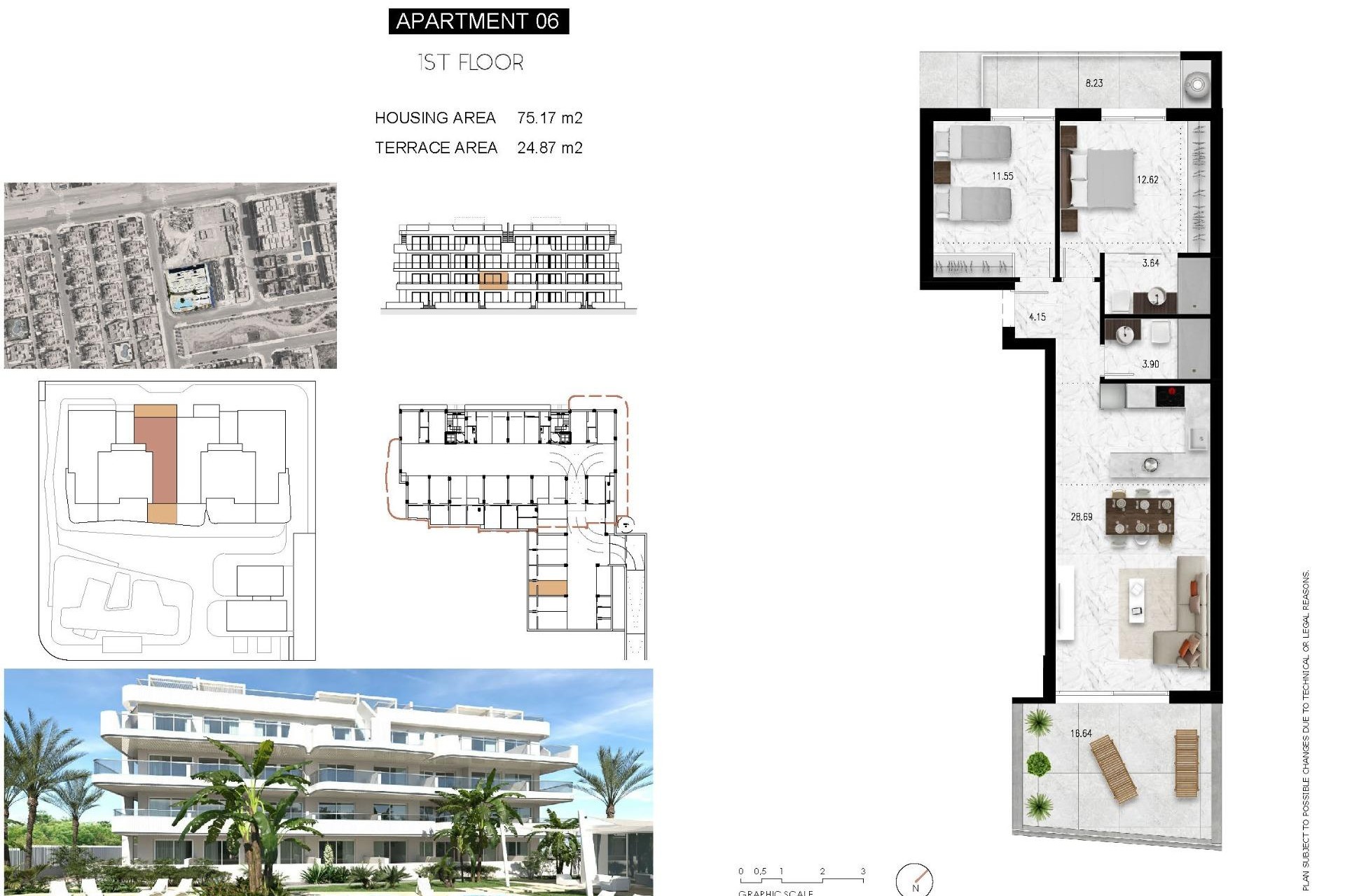 Nowy budynek - Apartment - Orihuela Costa - Lomas De Cabo Roig