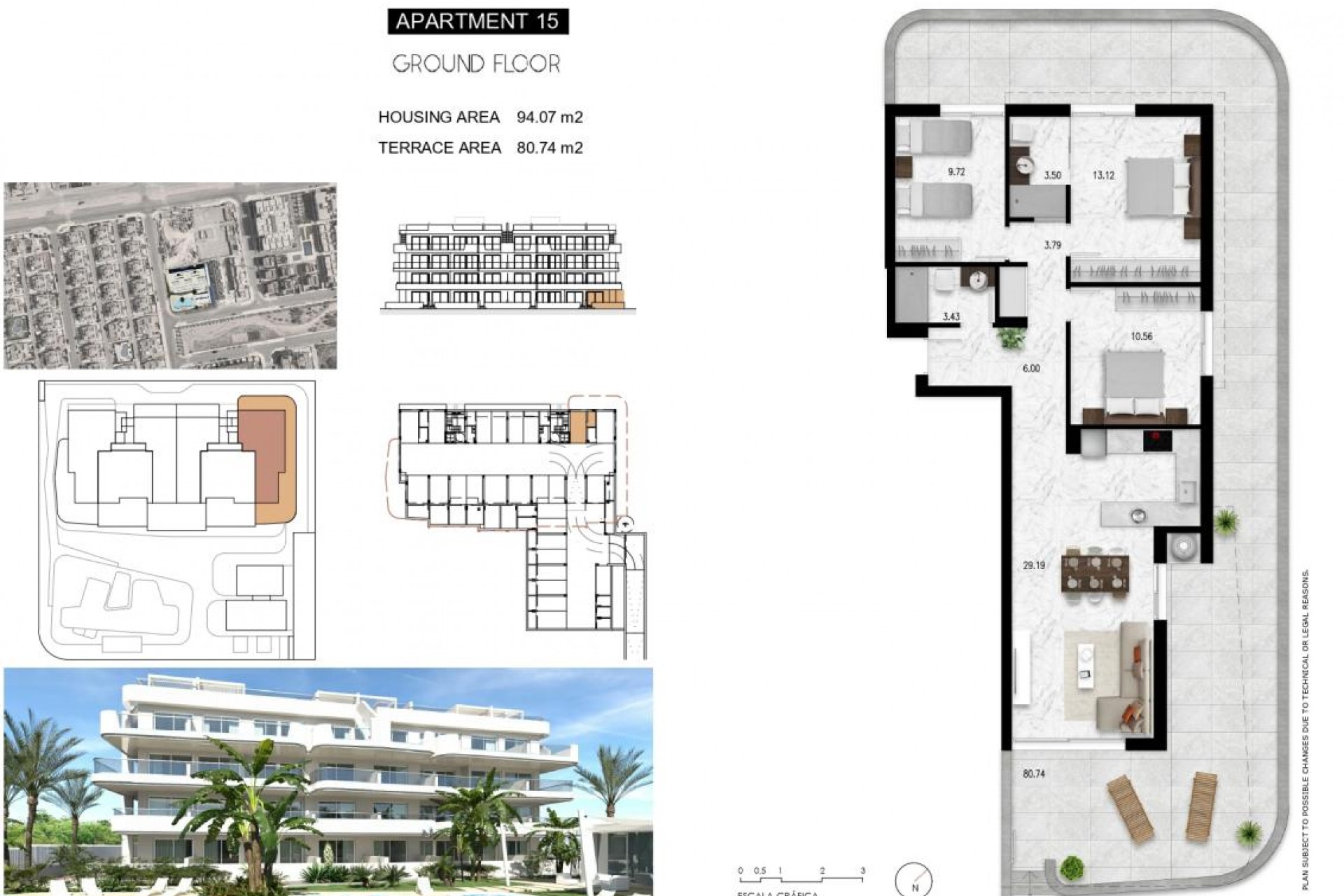Nowy budynek - Apartment - Orihuela
