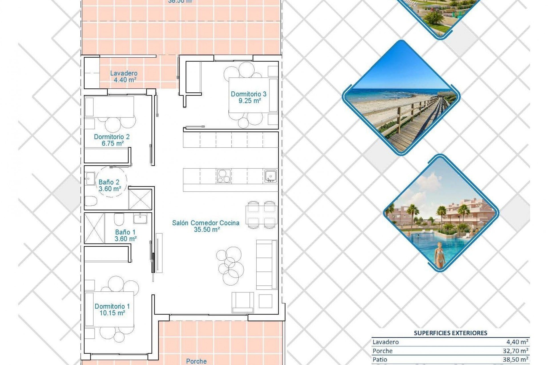 Nowy budynek - Apartment - Pilar de la Horadada - Lo Monte