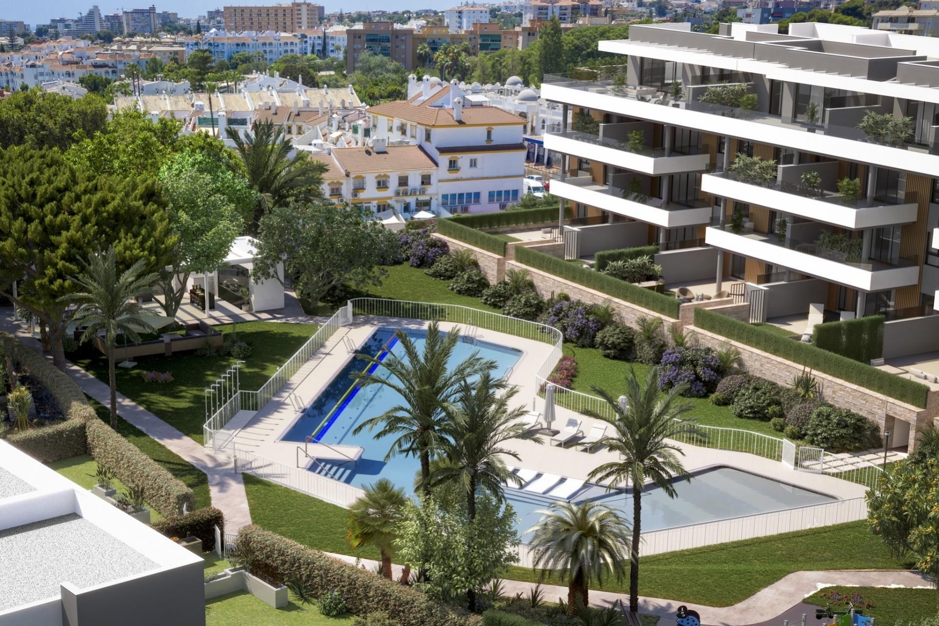 Nowy budynek - Apartment - Torremolinos - Montemar