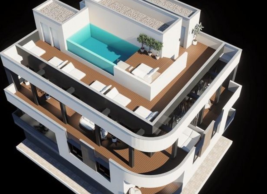 Nowy budynek - Apartment - Torrevieja - Centro