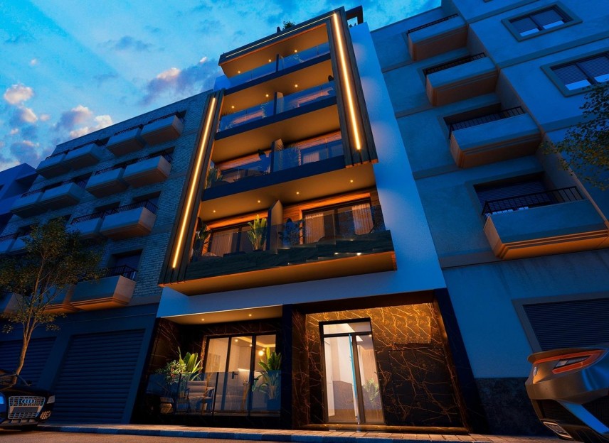 Nowy budynek - Apartment - Torrevieja - Playa de El Cura