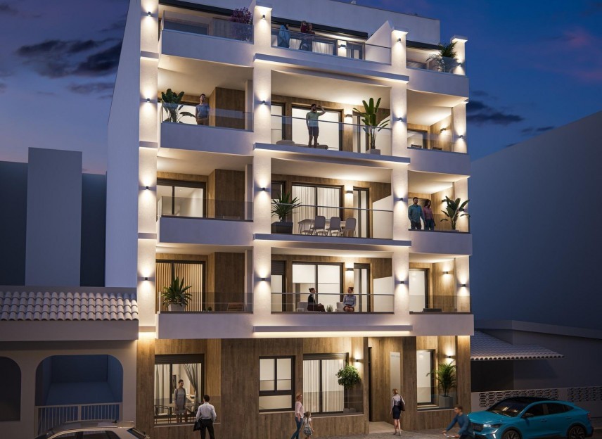 Nowy budynek - Apartment - Torrevieja - Playa de El Cura