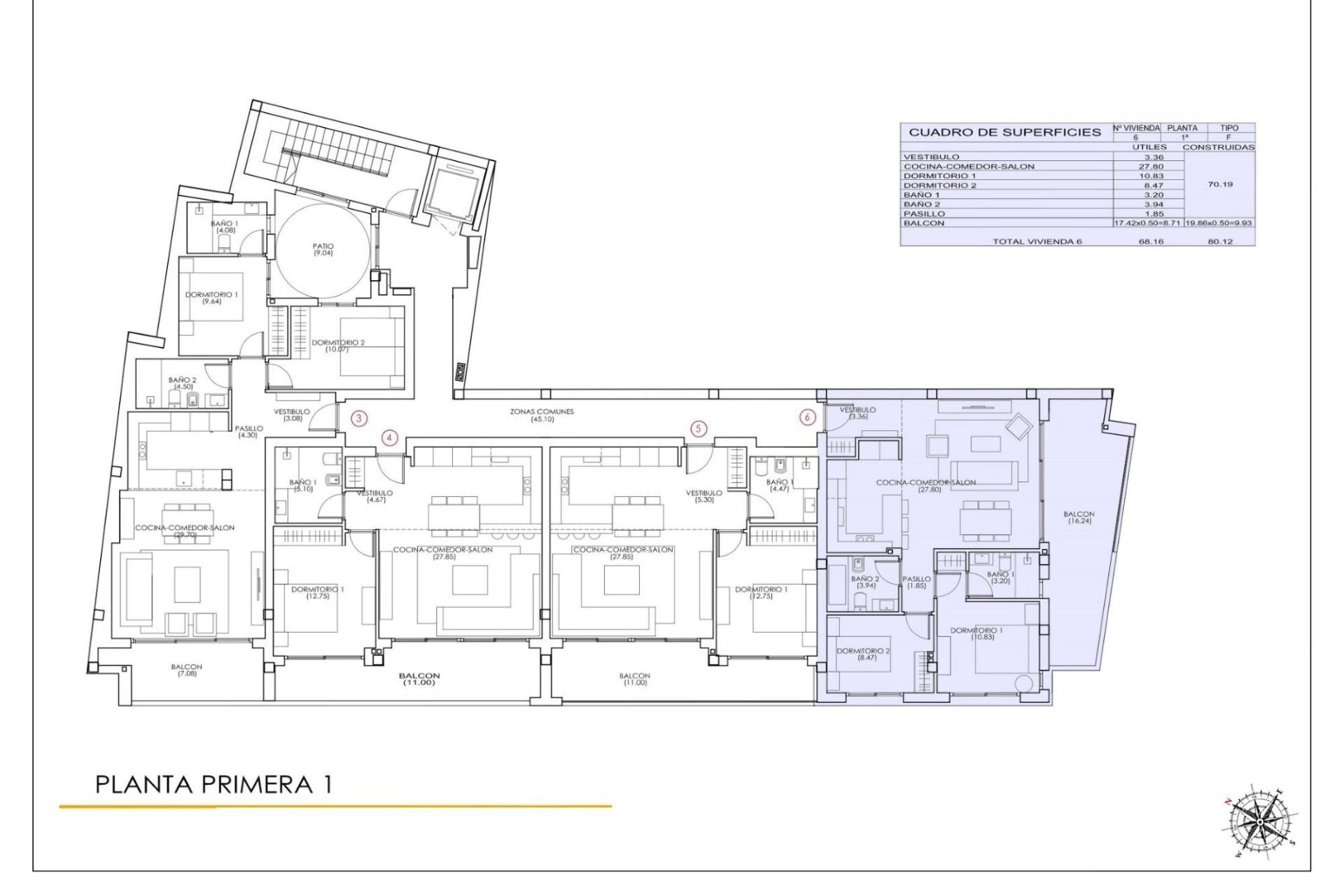 Nowy budynek - Apartment - Torrevieja - Playa del Cura