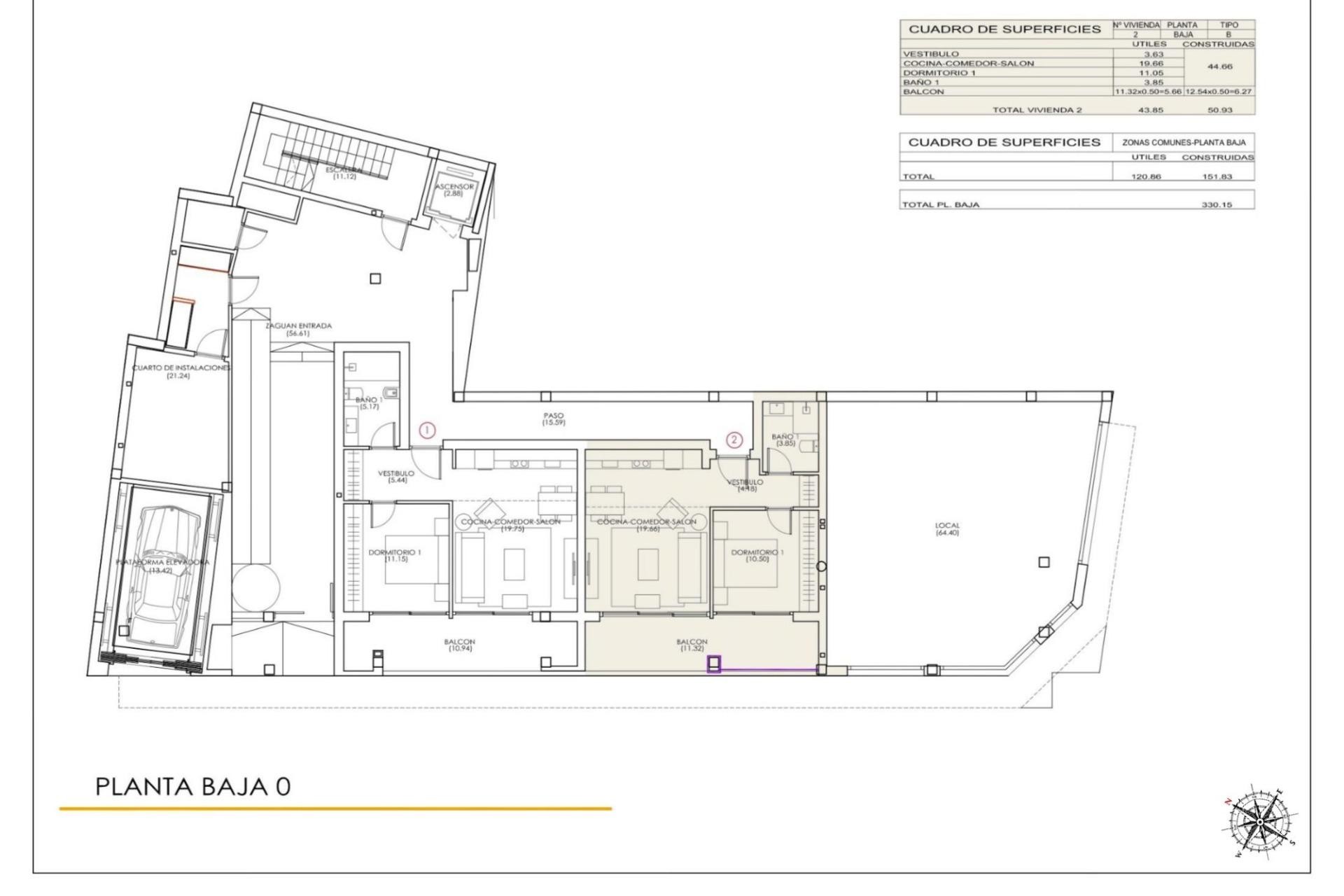 Nowy budynek - Apartment - Torrevieja - Playa del Cura