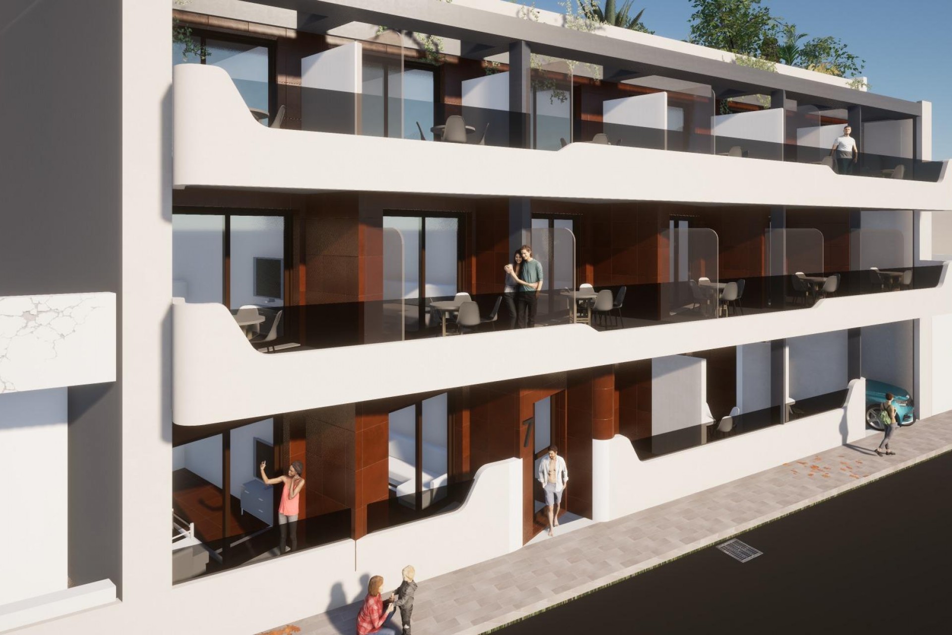 Nowy budynek - Apartment - Torrevieja - Playa del Cura
