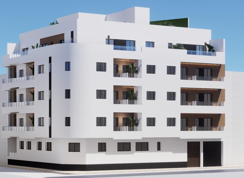 Nowy budynek - Apartment - Torrevieja - pueblo