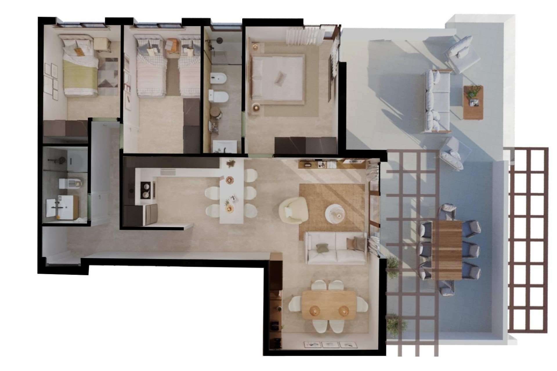 Nowy budynek - Apartment - Vera - Vera Playa