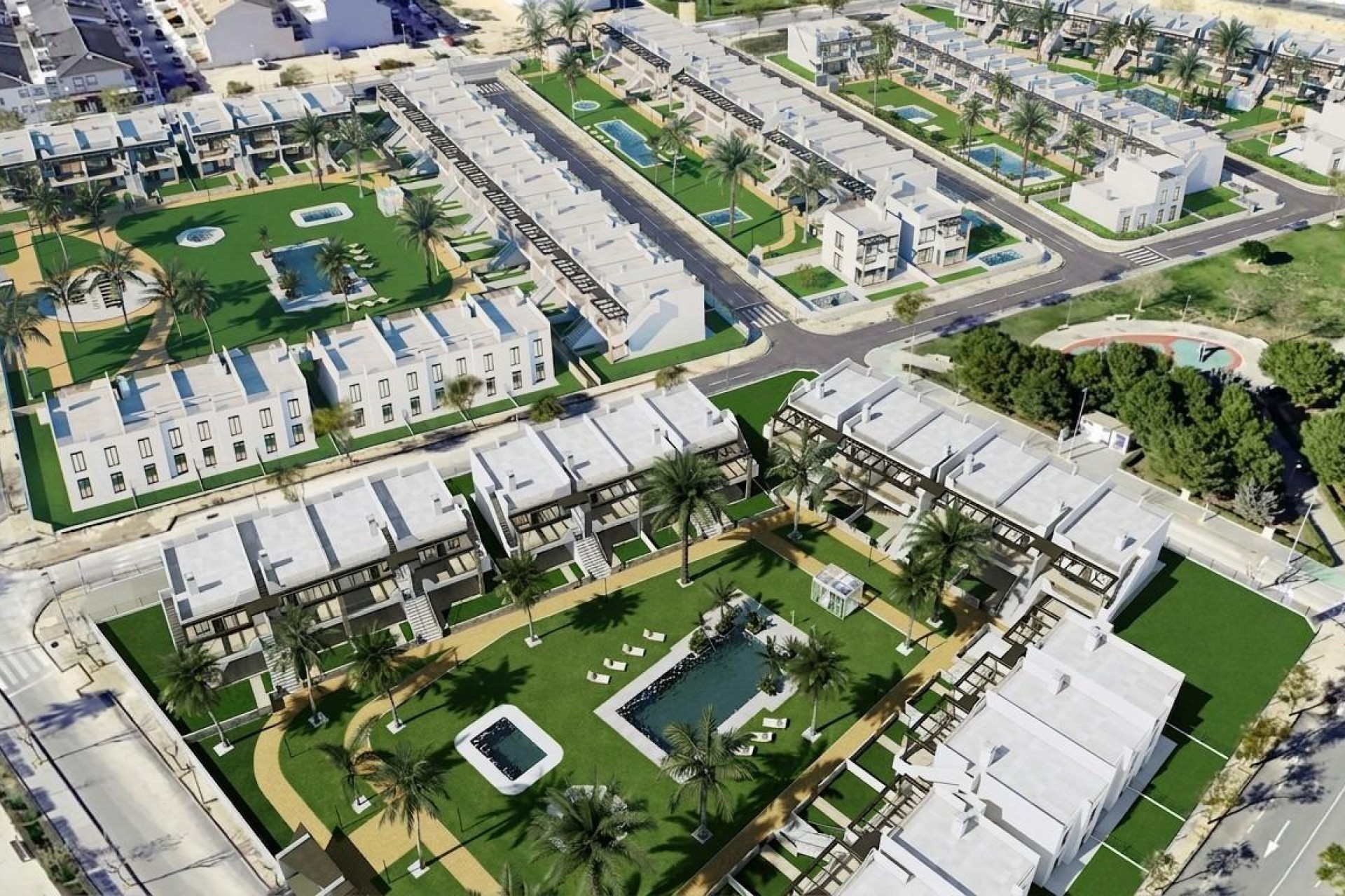 Nowy budynek - Bungalow - Pilar de la Horadada - pueblo