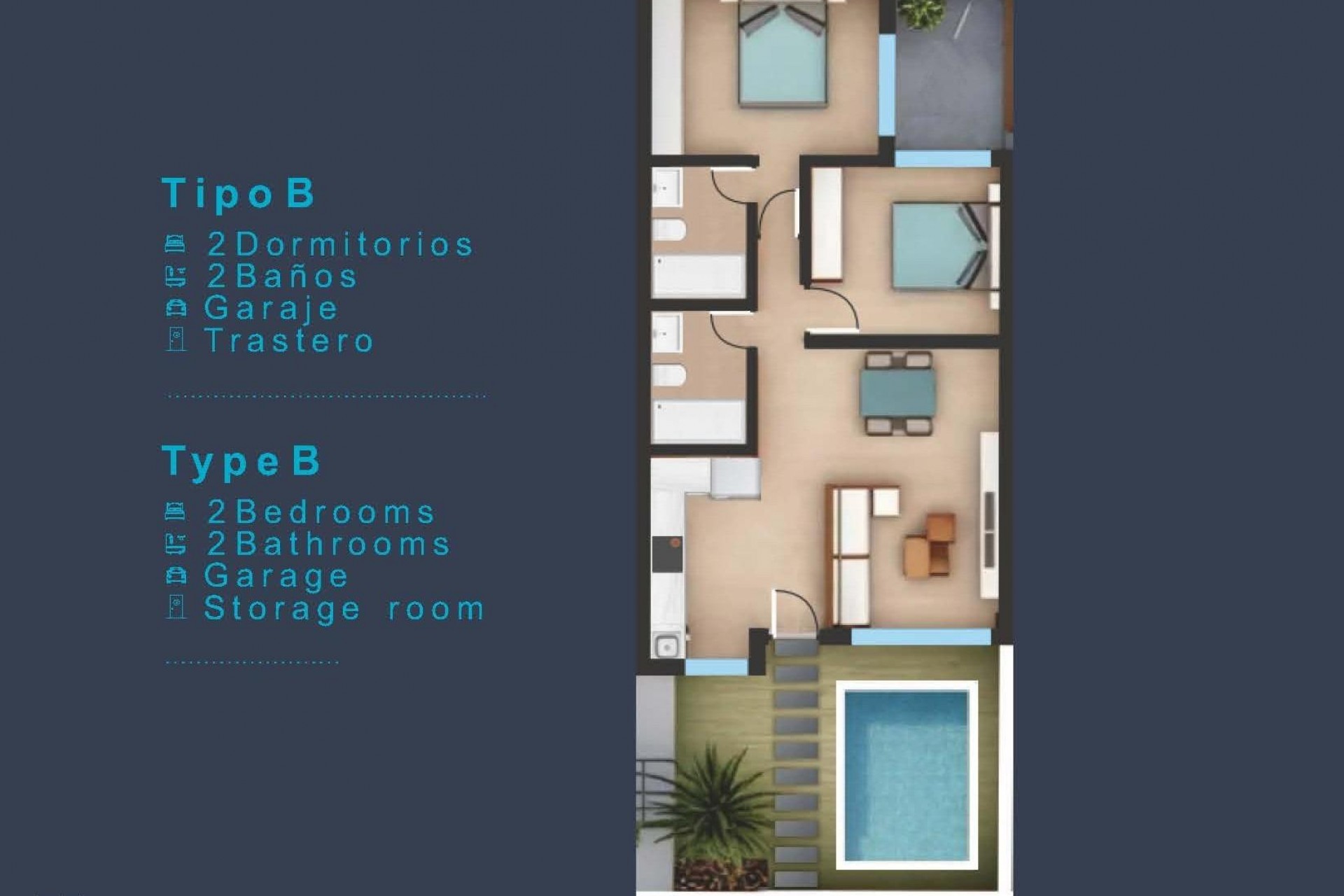 Nowy budynek - Bungalow - San Pedro del Pinatar - Los Pinos