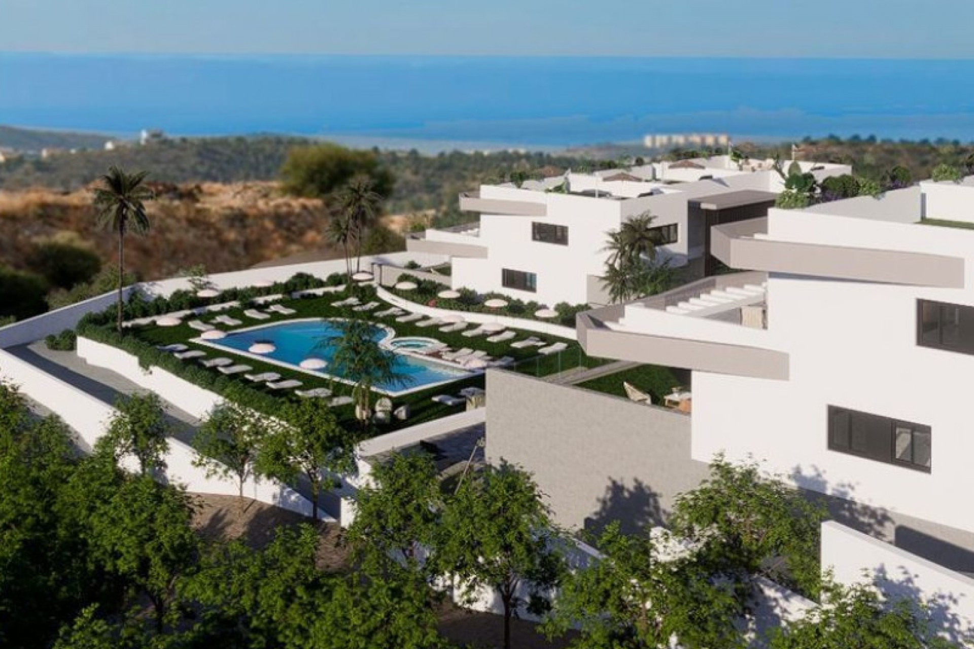 Nowy budynek - Bungalows - Finestrat - Avenida Granada, 62