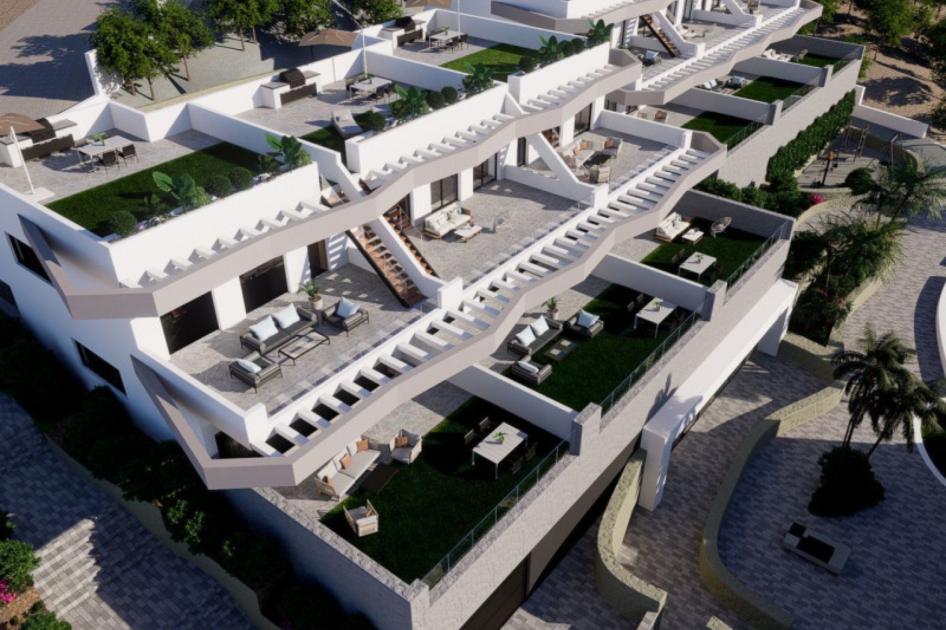 Nowy budynek - Bungalows - Finestrat - Avenida Granada, 62