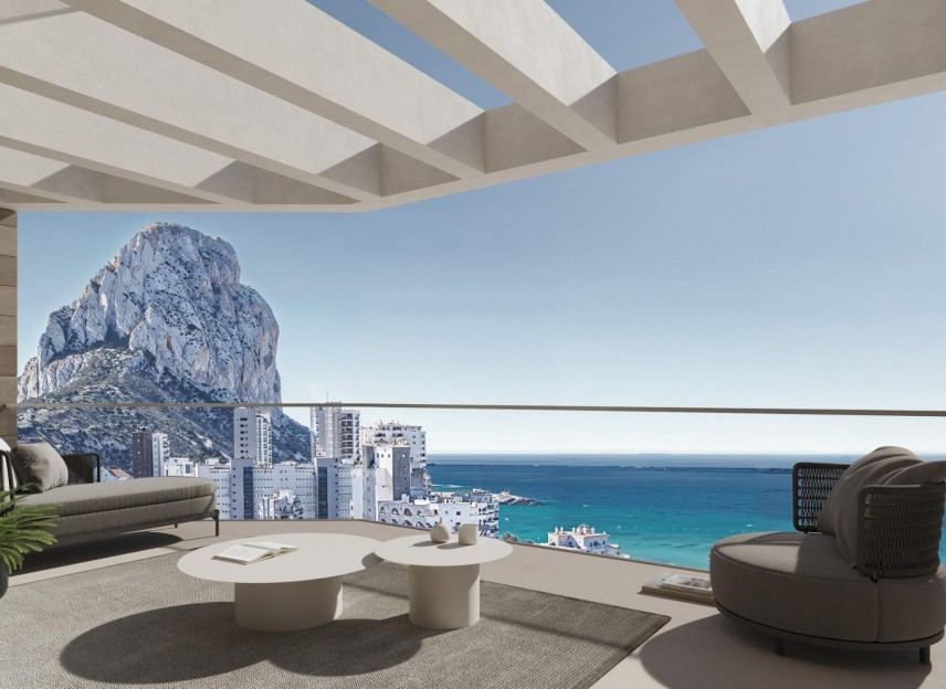 Nowy budynek - Daszek - Calpe - Playa Arenal