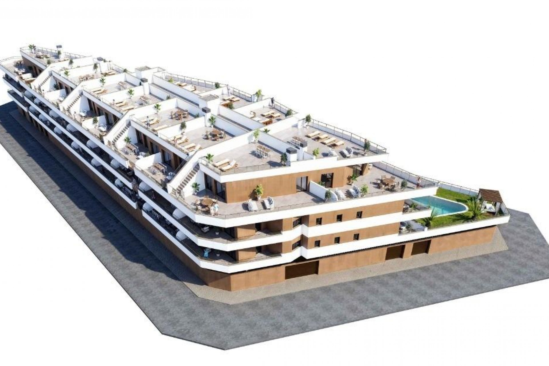 Nowy budynek - Daszek - Formentera del Segura - Pueblo