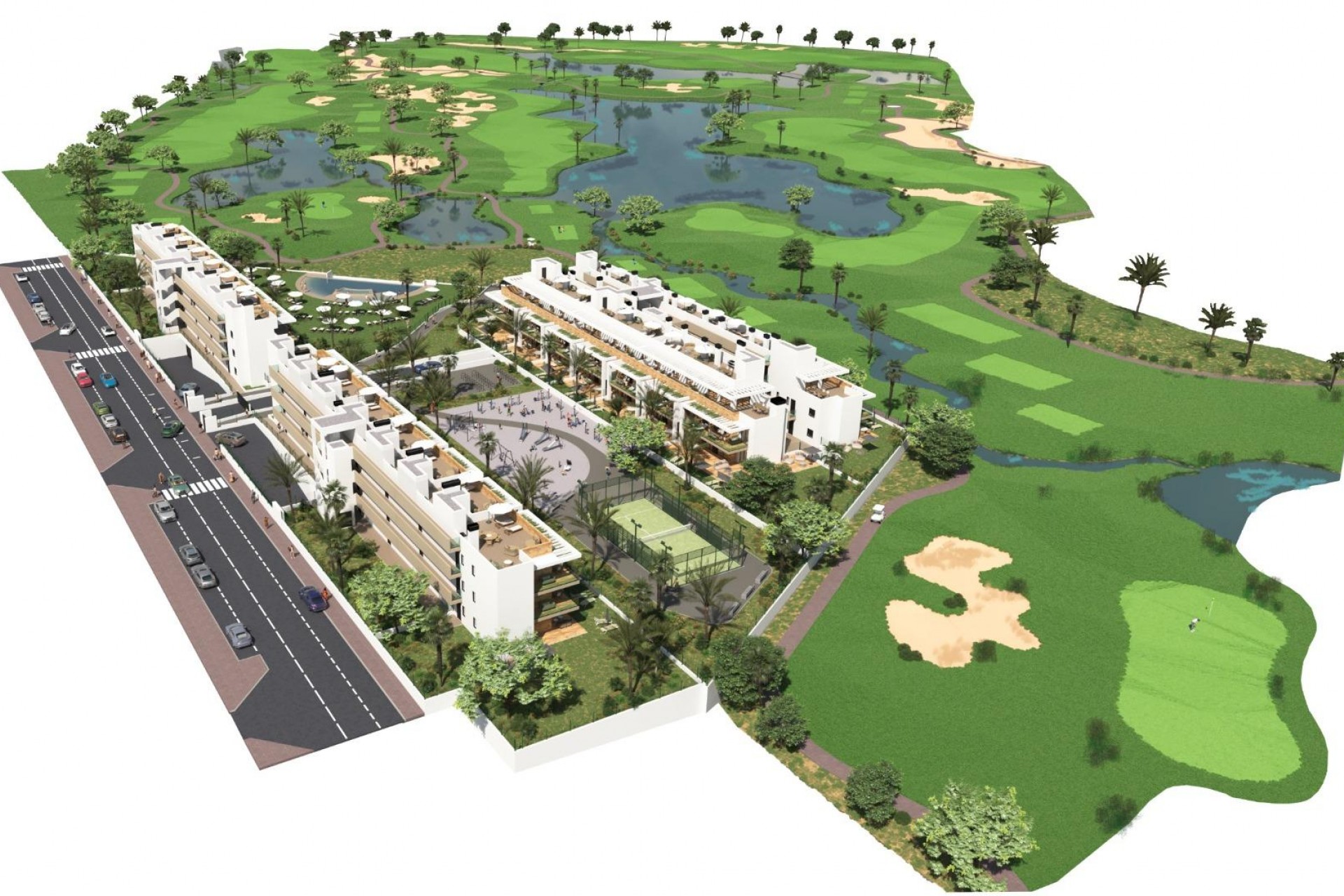Nowy budynek - Daszek - Los Alcazares - Serena Golf