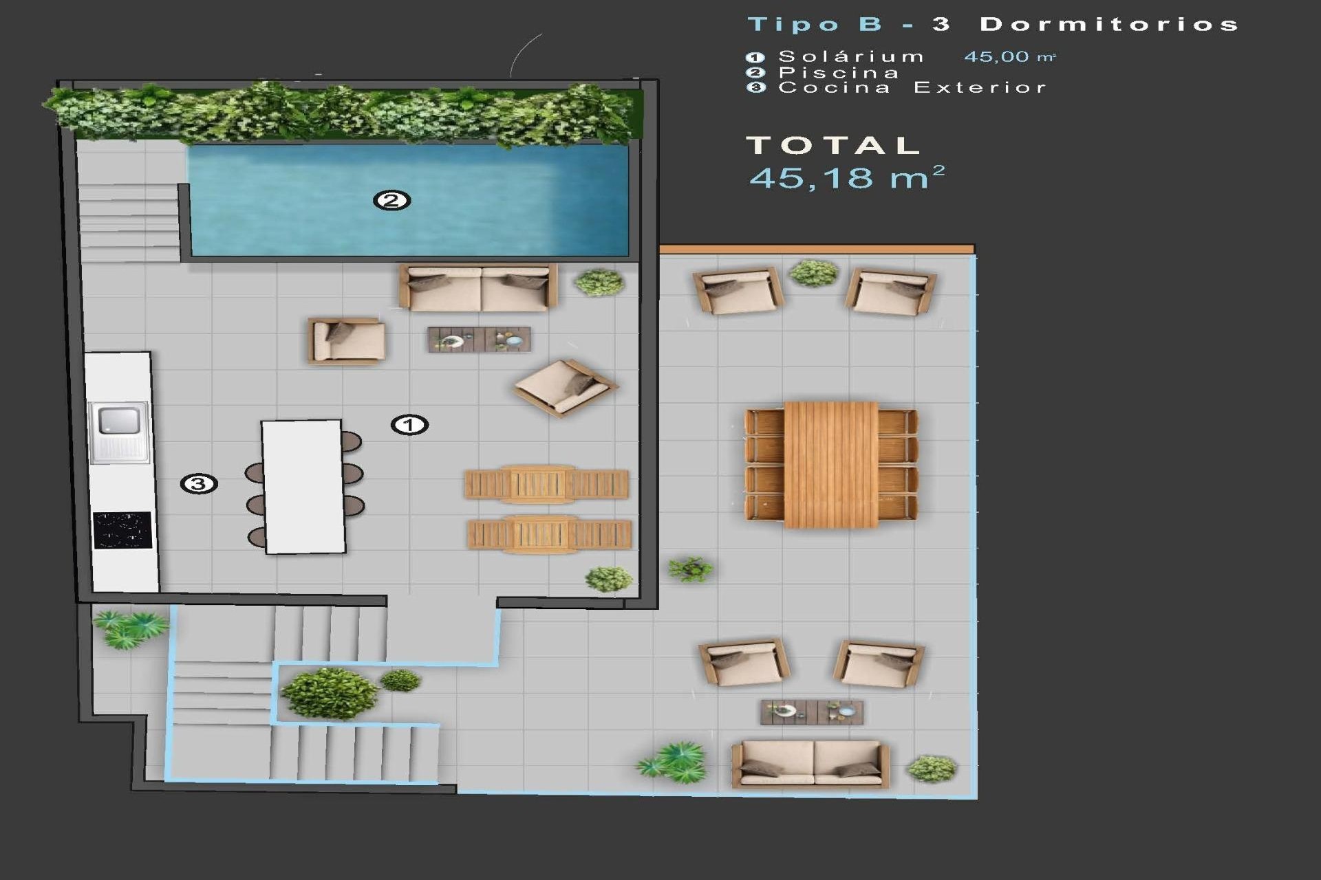 Nowy budynek - Daszek - Torrevieja - Centro