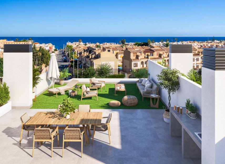 Nowy budynek - Daszek - Torrevieja - Los Frutales