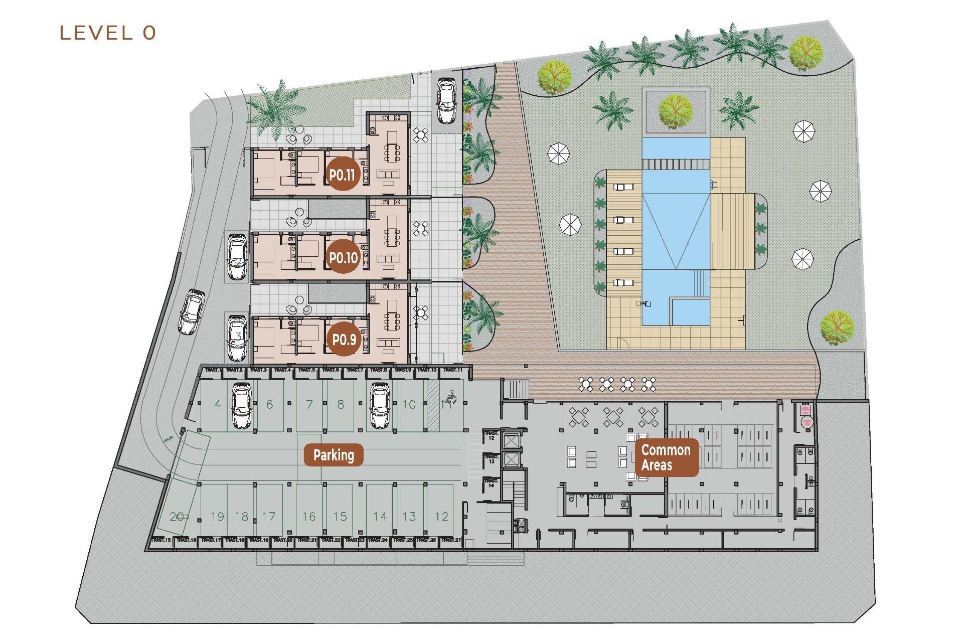 Nowy budynek - Daszek - Torrevieja - Los Frutales