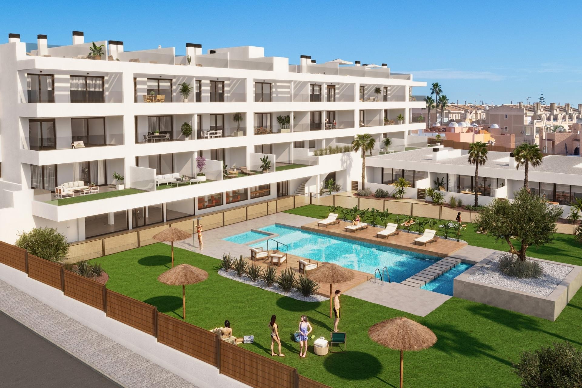 Nowy budynek - Daszek - Torrevieja - Los Frutales