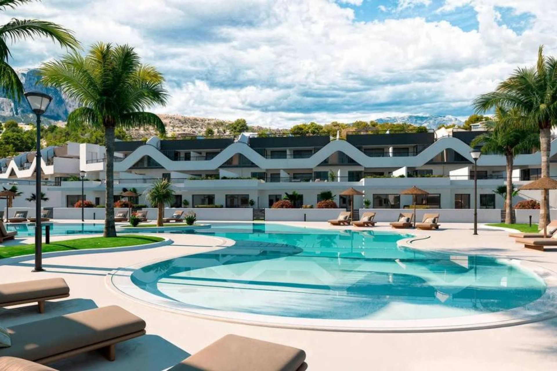 Nowy budynek - Flats - Alfaz del Pi - Calle Manises, Plaza del Sol, 18