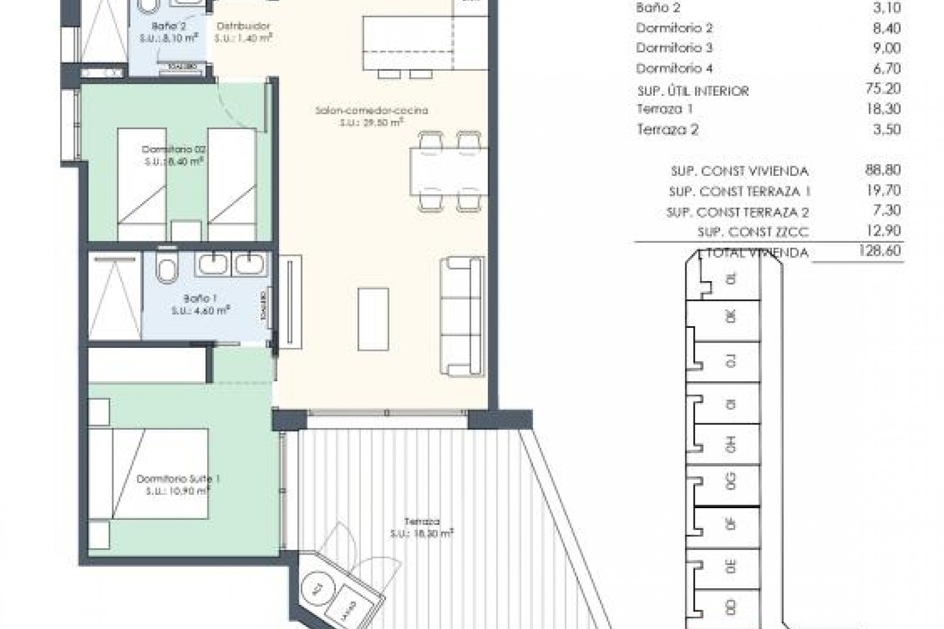 Nowy budynek - Flats - Benijofar - 03178