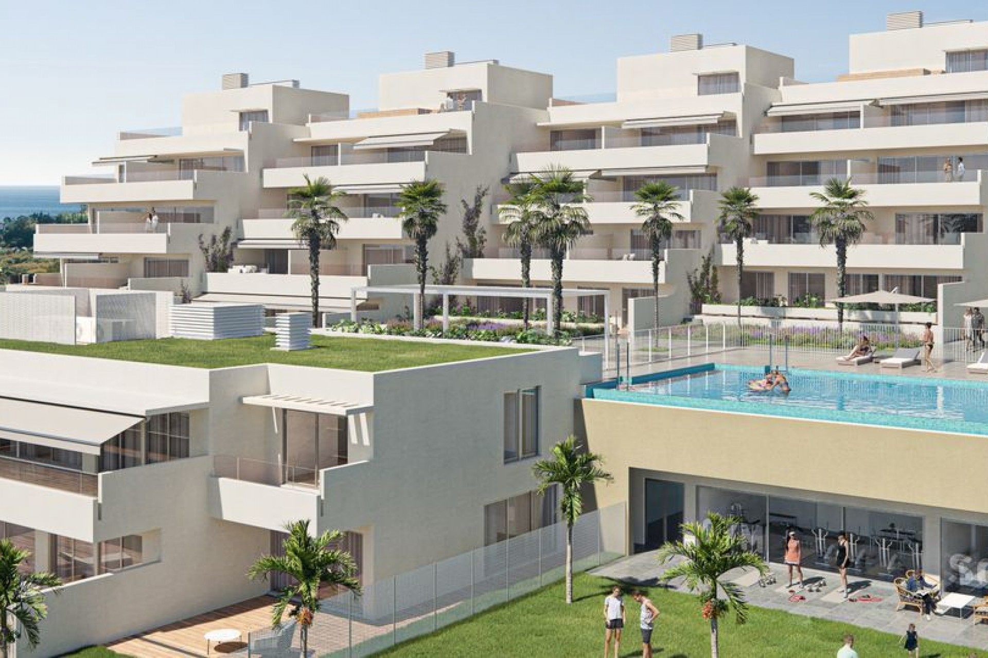 Nowy budynek - Flats - Estepona